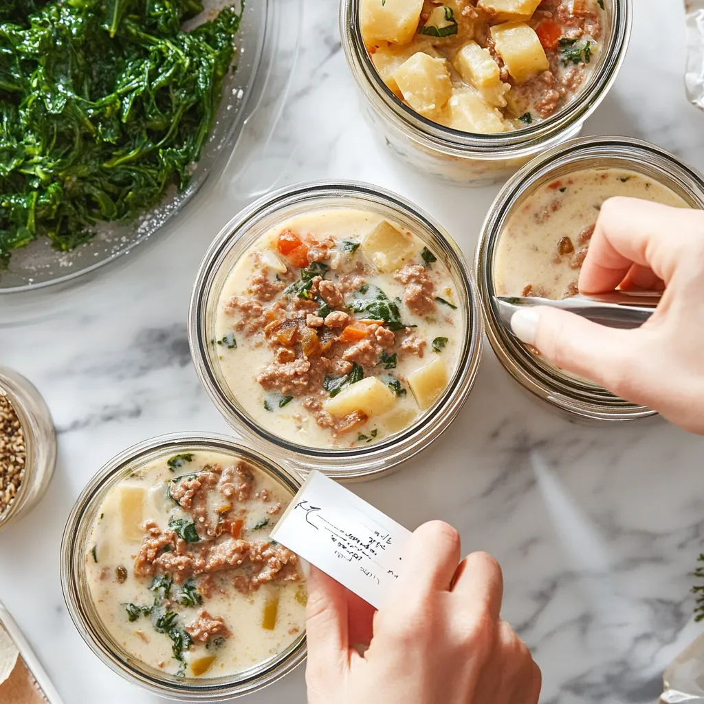 Can You Freeze Zuppa Toscana? A Complete Guide to Freezing and Storing 2 Freezing Zuppa Toscana in airtight containers