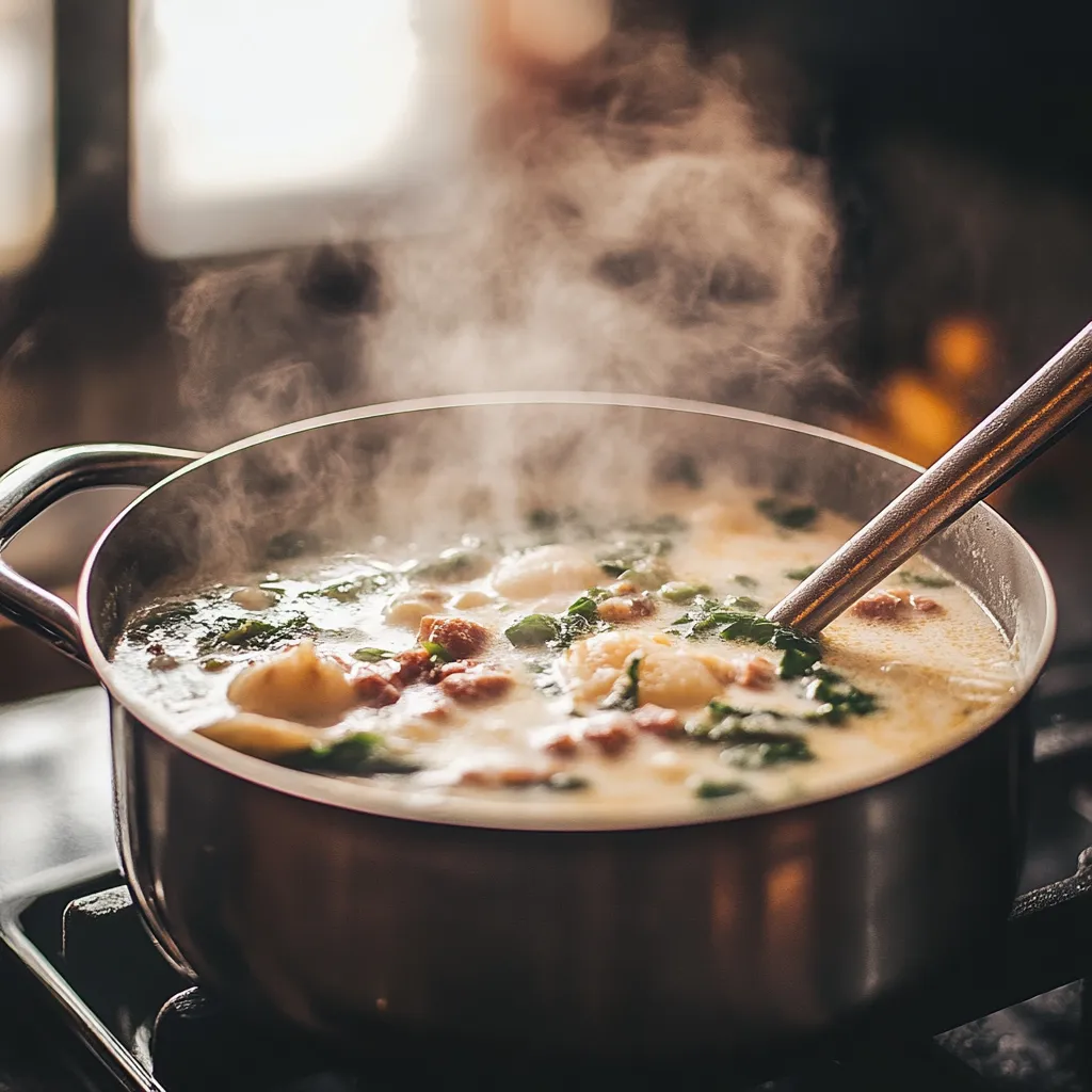 Can You Freeze Zuppa Toscana? A Complete Guide to Freezing and Storing 3 Reheating Zuppa Toscana on a stove